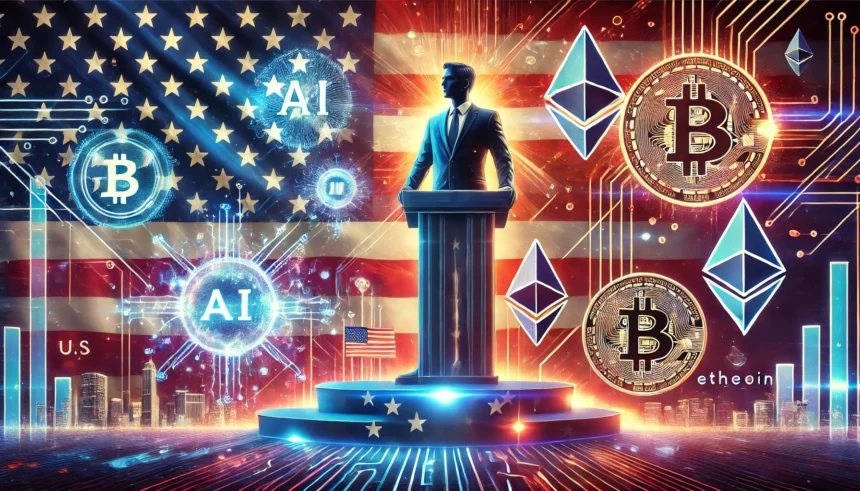 Trump Declares: ‘U.S. Will Lead the World in AI and Crypto’