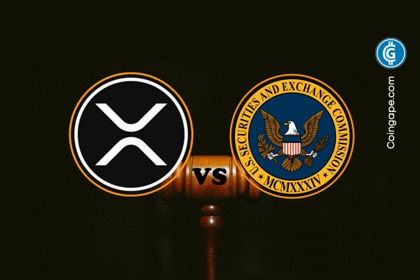 US SEC Submits Appeal Brief To Challenge Ripple’s XRP Sales Ruling