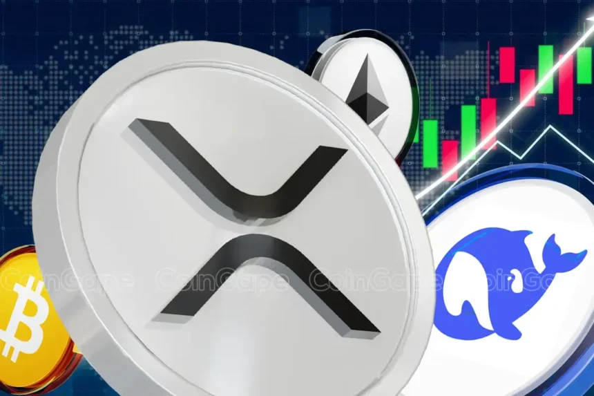 XRP Reigns Supreme Over Bitcoin & Ethereum Amid DeepSeek Saga