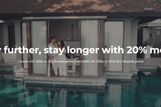 Accor ALL & Japan Airlines Mileage Bank 20% Conversion Bonus March 1 – 31, 2025