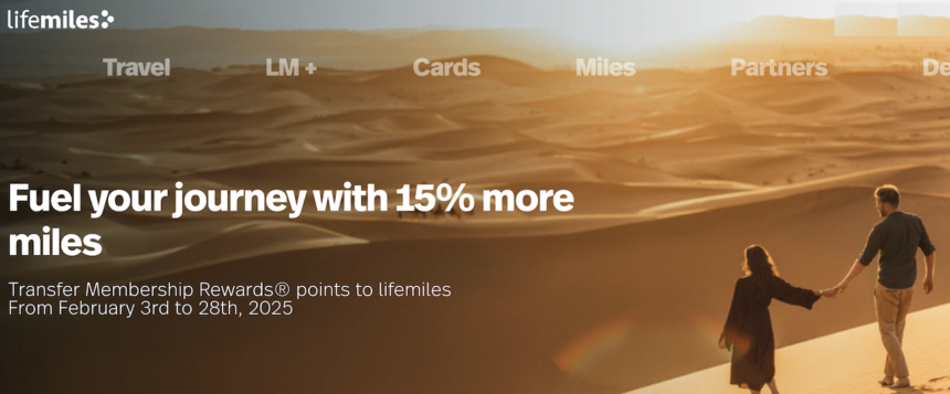 Amex U.S. To Avianca LifeMiles 15% Conversion Bonus Through February 28, 2025