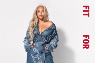 Beyonce Posed in a Blue Denim on Denim Look for Levi’s Latest Campaign