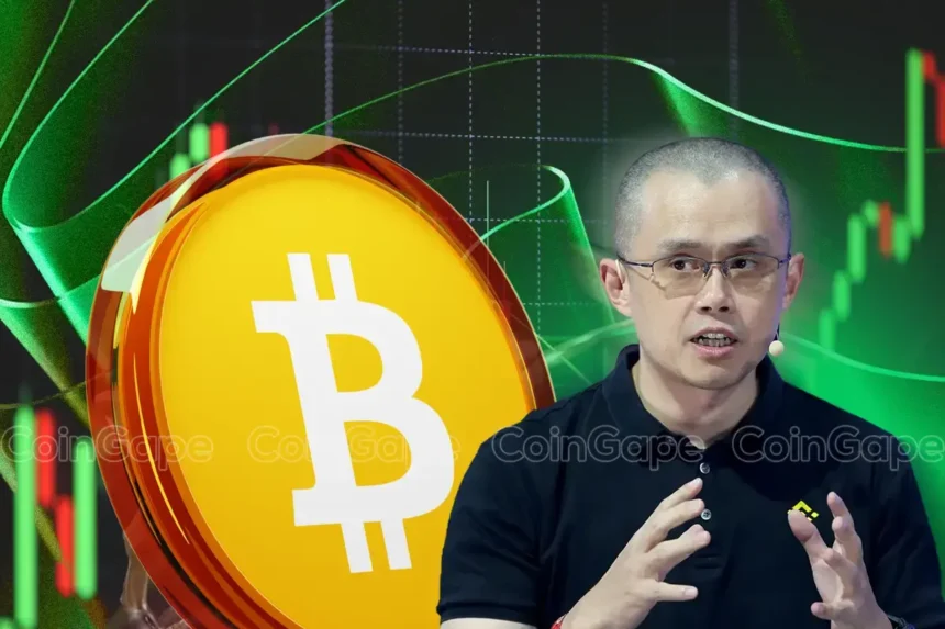 Binance Founder Changpeng Zhao Hints At BTC Rally To $1M Despite Recent Crash