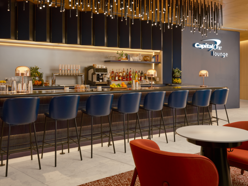 Capital One Opens A New Lounge At Harry Reid International Airport Las Vegas (LAS) Today