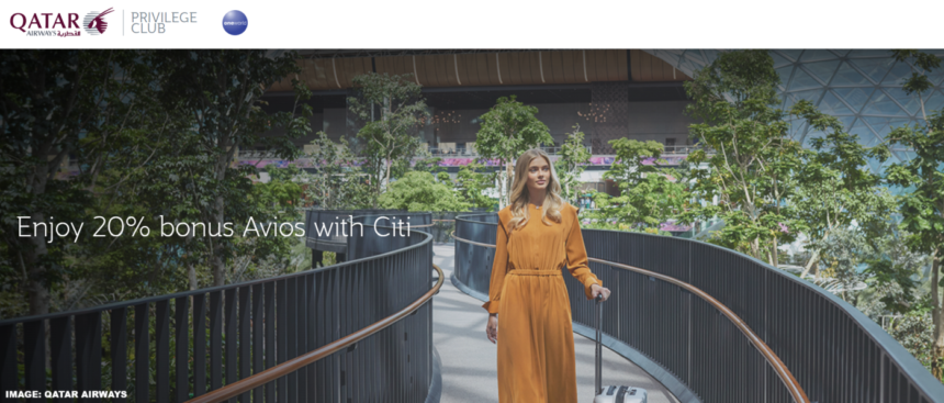 Citi ThankYou To Qatar Airways Privilege Club 20% Conversion Promotion Through March 15, 2025