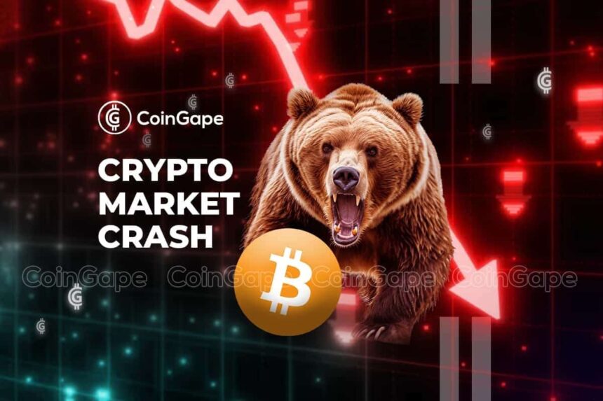 Crypto Market Crash: BTC and Altcoin Liquidations Top $914 Million Amid Liquidity Crisis