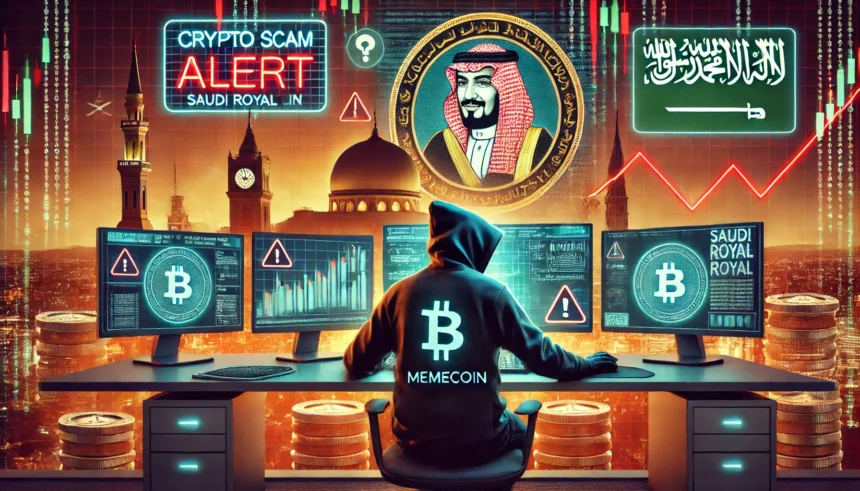 Crypto Scam Alert: Hackers Fake Saudi Royal Endorsement for Fraudulent Memecoins