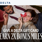 Delta 2X Miles On Gift Card Purchases Through February 17, 2025