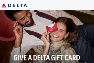 Delta 2X Miles On Gift Card Purchases Through February 17, 2025