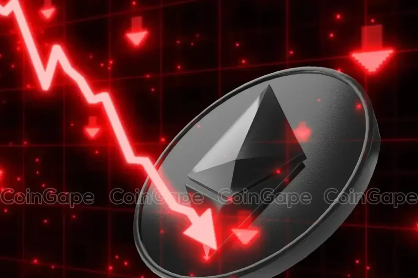 Ethereum (ETH) Price Flashes Death Cross After 25% Crash as MVRV Hits 2022 Levels