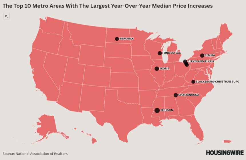 Home prices rise in nearly 90% of metros in Q4 2024