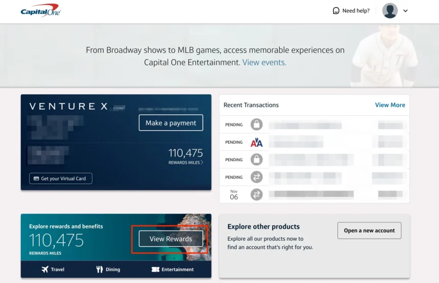 How to Combine Capital One Miles Between Cards & Other Cardmembers