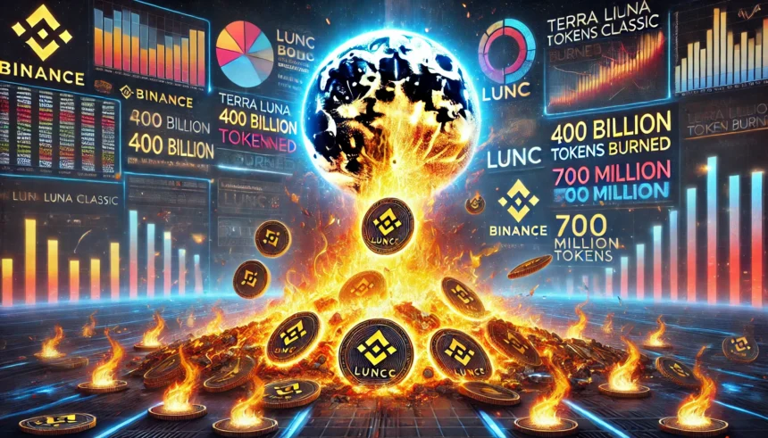 Terra Luna Classic Burn Hits 400B—Binance’s 700M LUNC Burn Leads the Way