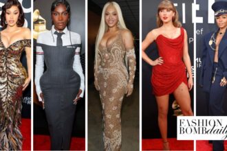 Top 10 Best Dress Celebs at the 20205 Grammy’s: Beyonce Wins Best Album in a Gold Schiaparelli Dress, Cardi B Dazzles in a Multicolor Roberto Cavalli Feather Gown, Doechii Turns Heads in a Grey Pinstripe Thom Browne Look + More!