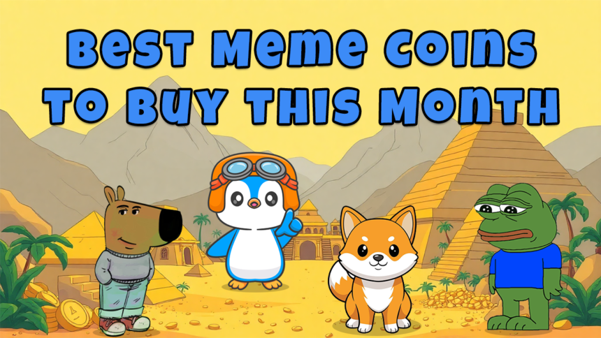 Top 5 Meme Coin Investments: Best Cryptos for Beginners With Huge Gains Ahead