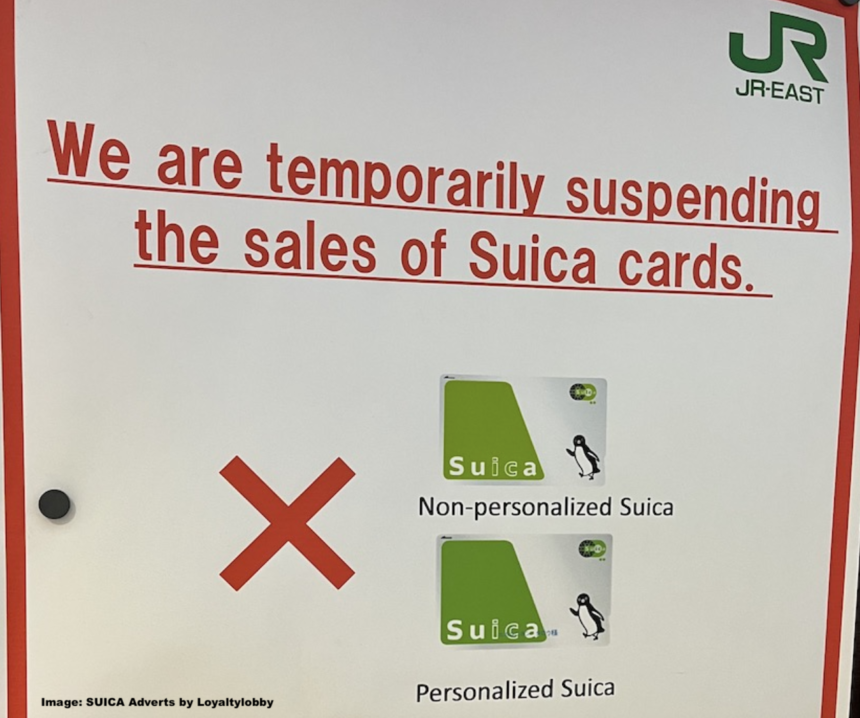 Update: Japan Railways SUICA Card Sales Will Resume On March 1, 2025