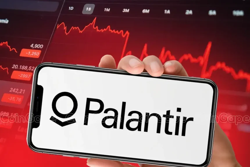 Why Palantir Stock Price Suddenly Crash 13% Today?