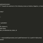 A Coding Guide to Sentiment Analysis of Customer Reviews Using IBM’s Open Source AI Model Granite-3B and Hugging Face Transformers