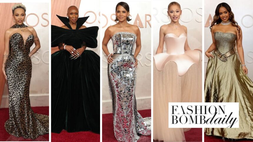 Best-Dressed at the Oscars 2025: Doja Cat Stun in a Embellished Balmain Leopard Dress, Cynthia Erivo Delivers Wow-factor in a Black Louis Vuitton Gown, Halle Berry Look Sensational in a Silver Christian Siriano Dress + More!