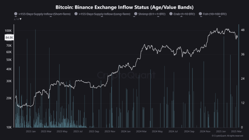 Binance Whales Cash Out as Bitcoin Drops—More Downside Ahead?