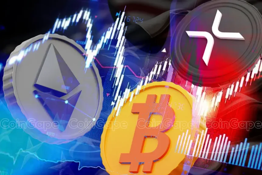 BTC, ETH, XRP Price Prediction: US Bond Yields Crash, VIX Index Rises Amid Trump’s Trade War