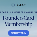 Complimentary One Year Founders Card Standard Membership For CLEAR Plus Members