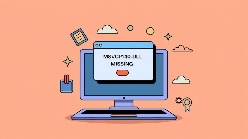 How to fix the MSVCP140.dll missing error?