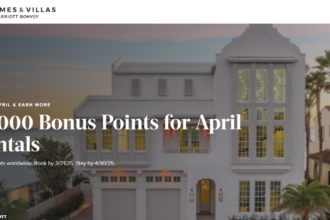 Marriott Bonvoy Homes & Villas 15,000 Bonus Points For Stays In April 1 – 30, 2025 (Book By March 21)