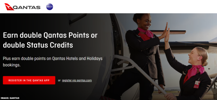 Qantas Double Points OR Status Credits March 19 – February 24, 2026 (Book March 12 – 18)