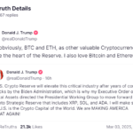 Trump Endorses 5 Cryptos For National Reserve – Bitcoin To Be ‘At The Heart’ Of It