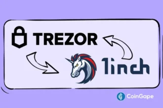 1inch Fusion Comes to Trezor: Hardware Wallet Users Can Now Trade Without Gas Fees