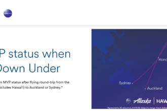 Alaska Airlines Mileage Plan MVP Status For Flying To Sydney Or Auckland By December 31, 2025