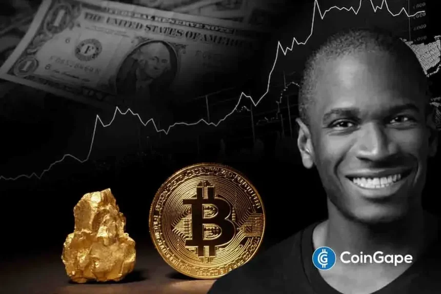 Arthur Hayes Urges Buying Bitcoin & Gold as US Dollar Collapses