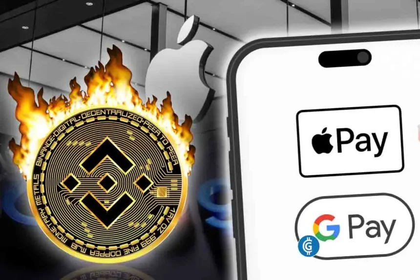 Binance Enables Apple & Google Pay Features With This Latest Partnership