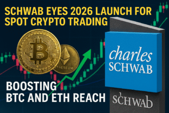 Charles Schwab Eyes 2026 Launch for Spot Crypto Trading—Boosting BTC and ETH Reach