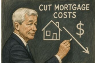 Jamie Dimon urges regulatory rollback to cut mortgage costs by up to 80 basis points