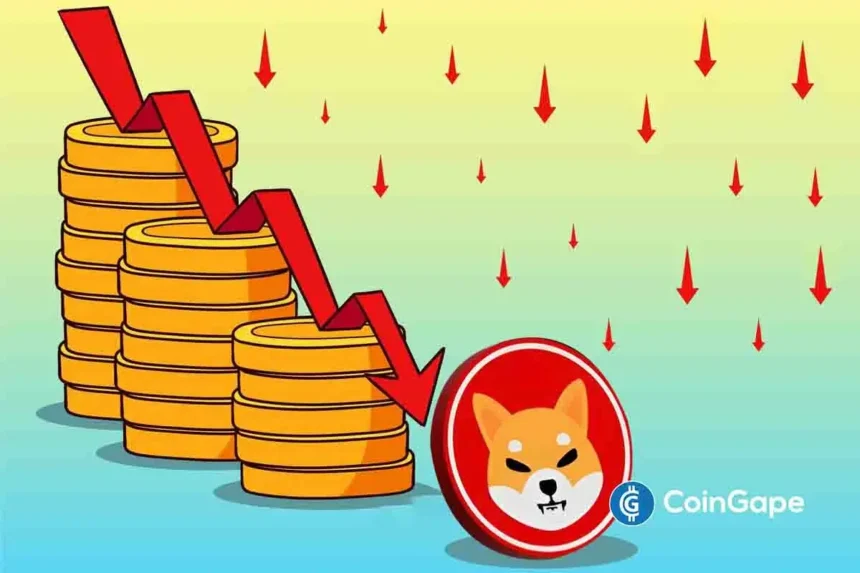 Shiba Inu Price At Risk as Active Addresses Plunge 78% to 1-Year Low